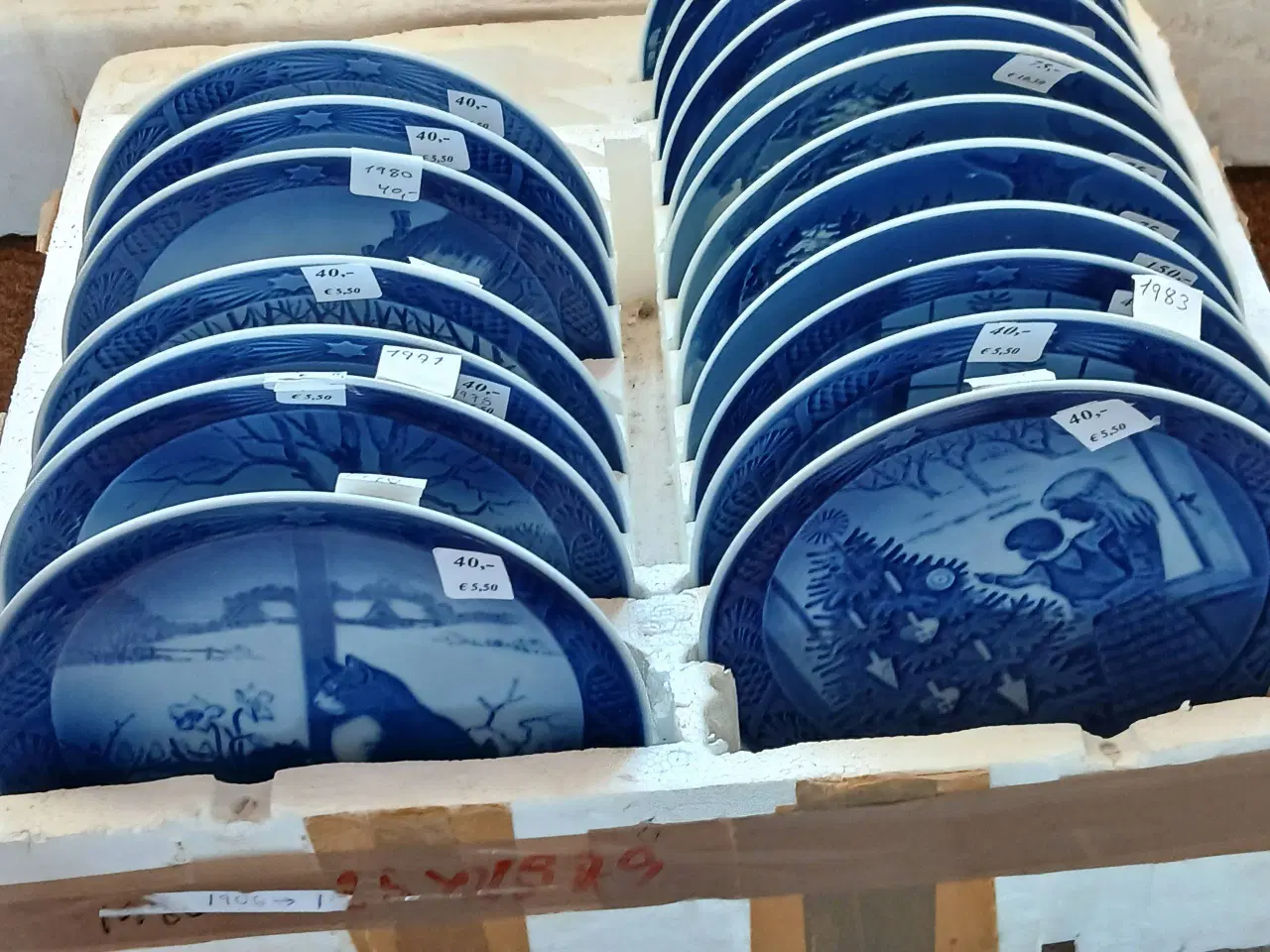 Billede 4 - Juleplatter, Kongelige 1. sortering