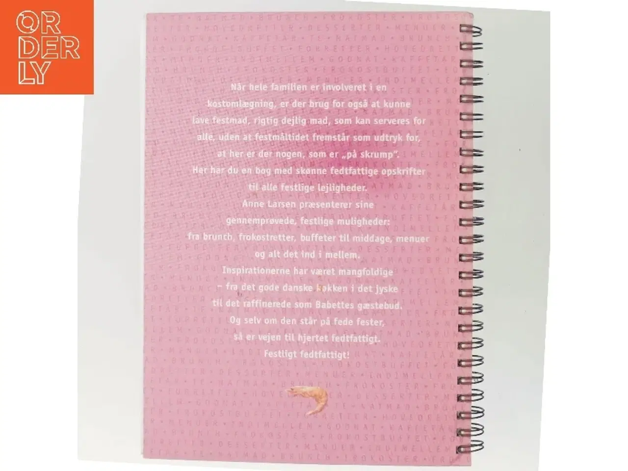 Billede 3 - Fedtfattig kost - Festretter af Anne Larsen (Bog)