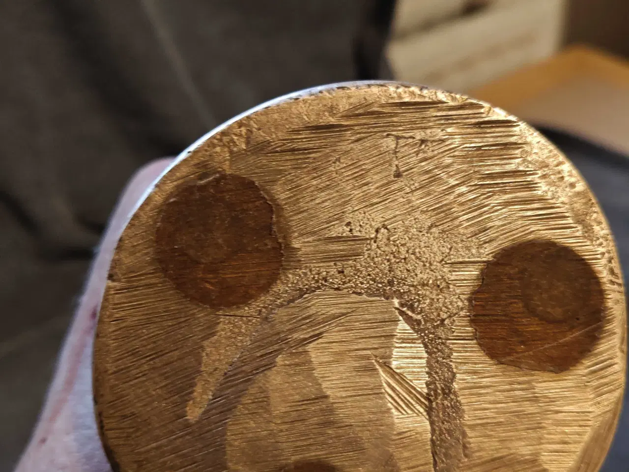 Billede 13 - Messing figur dame med baby