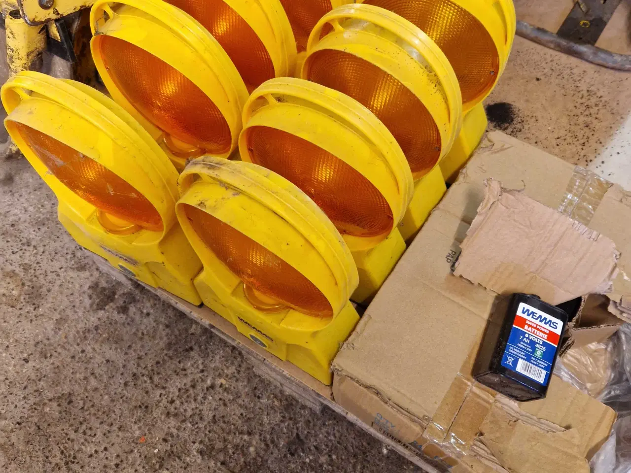 Billede 1 - Blinklampe gul 