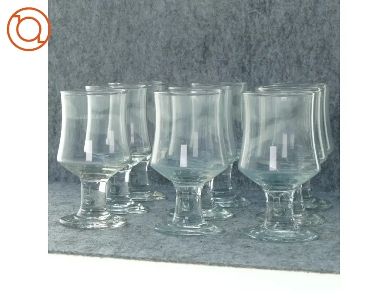 Billede 1 - Hvidvinsglas (str. 13 x 7 cm)