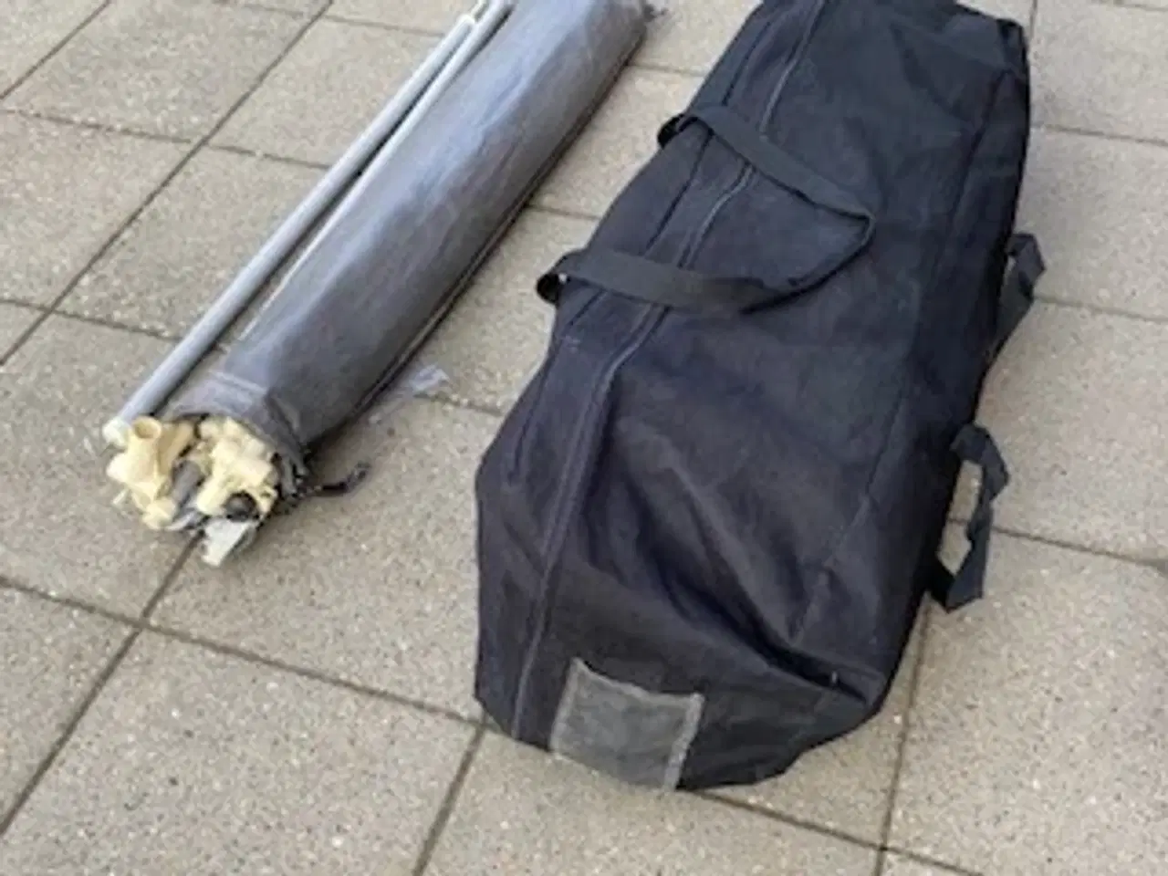 Billede 14 - Isabella Sun Blue Solsejl 975 med sider og stænger