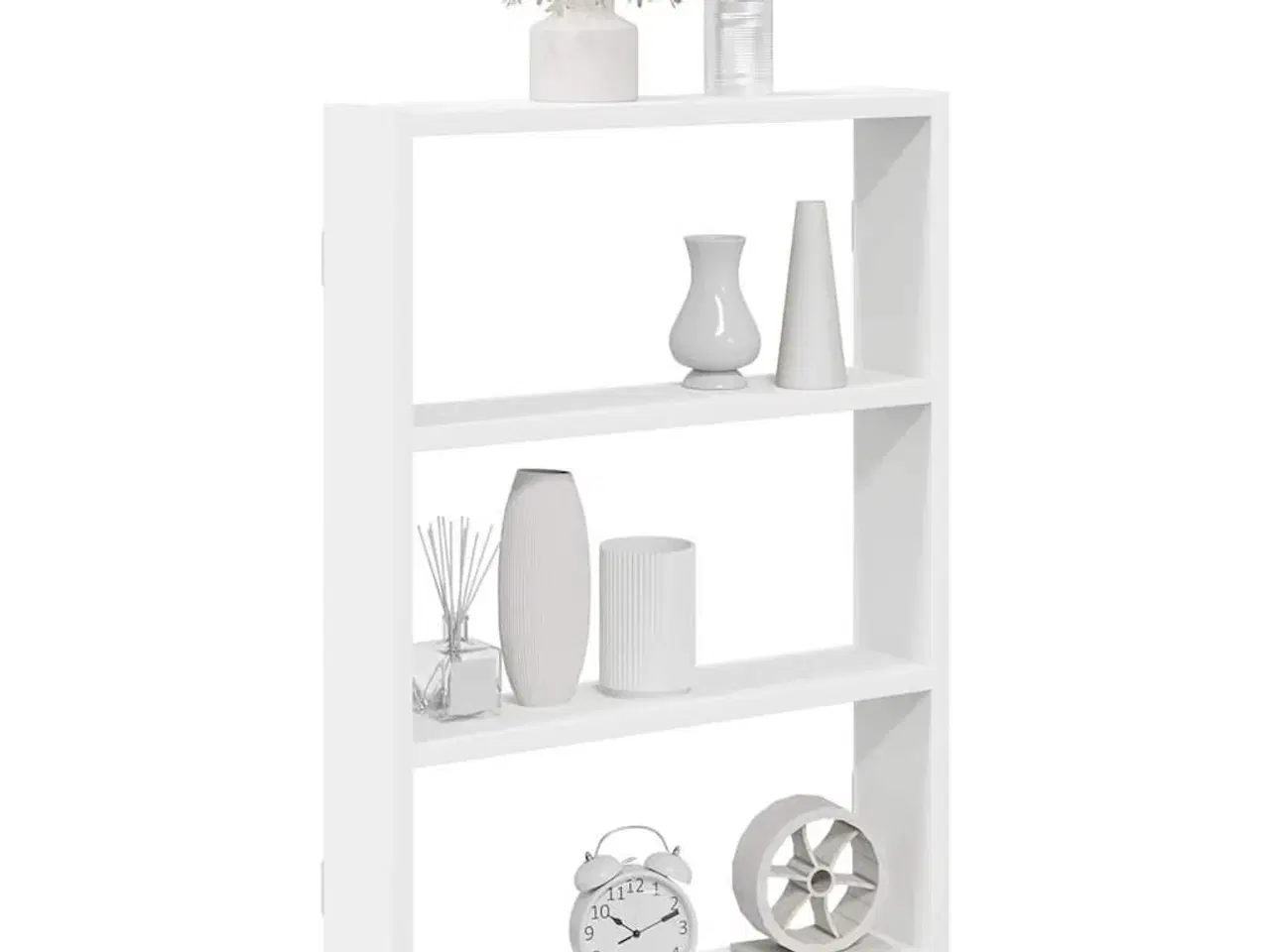 Billede 1 - Væghylde 43x9x60 cm konstrueret træ hvid