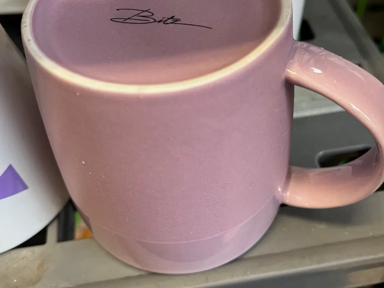 Billede 3 - Flot og stilrent Bitz-krus i en udgået farvekombin