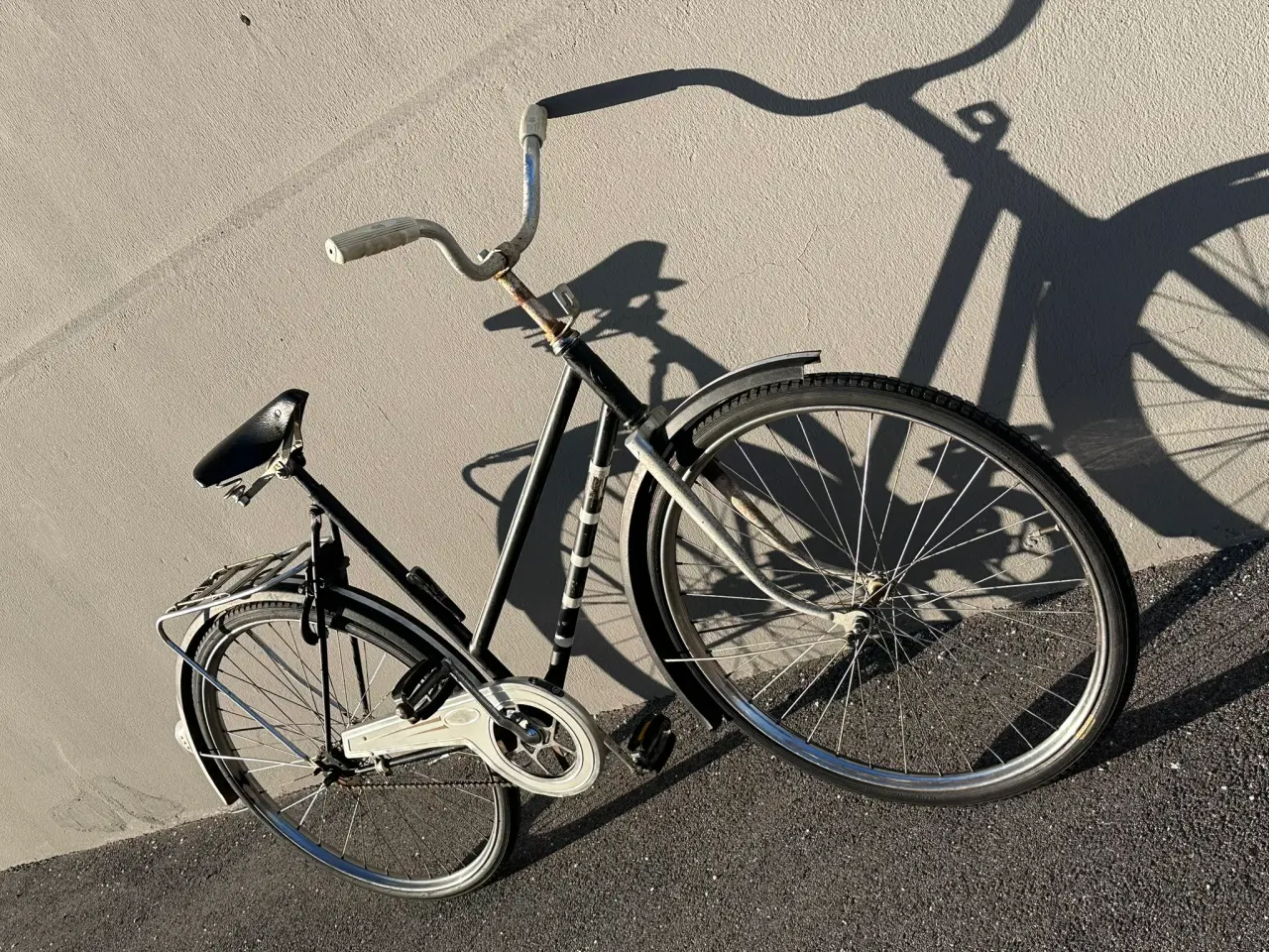 Billede 3 - Sort DBS retro damecykel – single speed, patina og