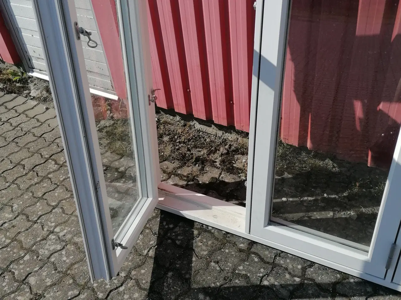 Billede 7 - 3 Fags Dannebrogsvinduer Træ/Alu BxH 158x166