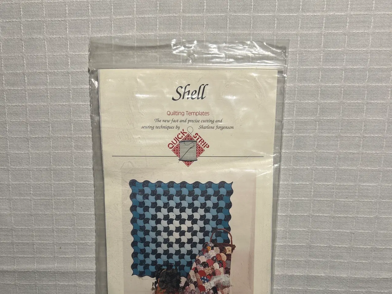 Billede 1 - Patchwork skabeloner tegning og beskrivelse.