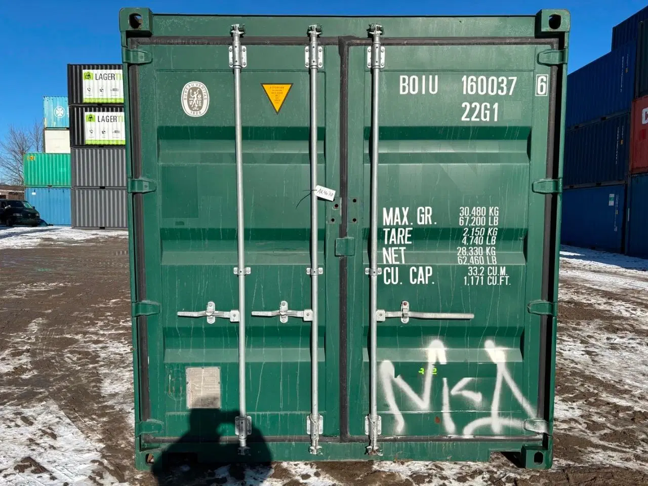 Billede 4 - Står i Hvidovre 20 fods Isoleret Container