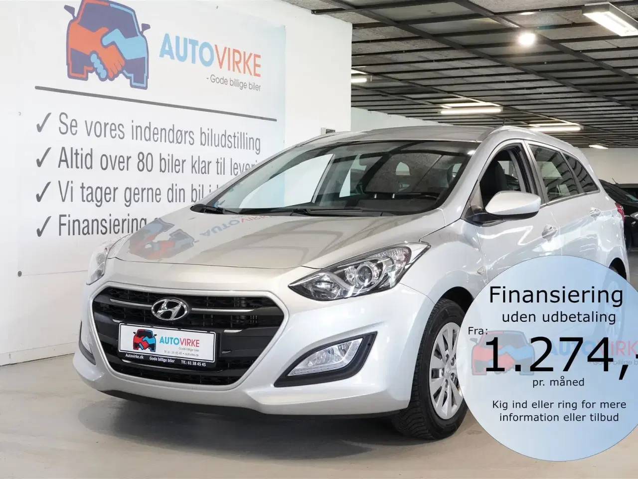 Billede 1 - Hyundai i30 Cw 1,6 CRDi Active Plus ISG 110HK Stc 6g