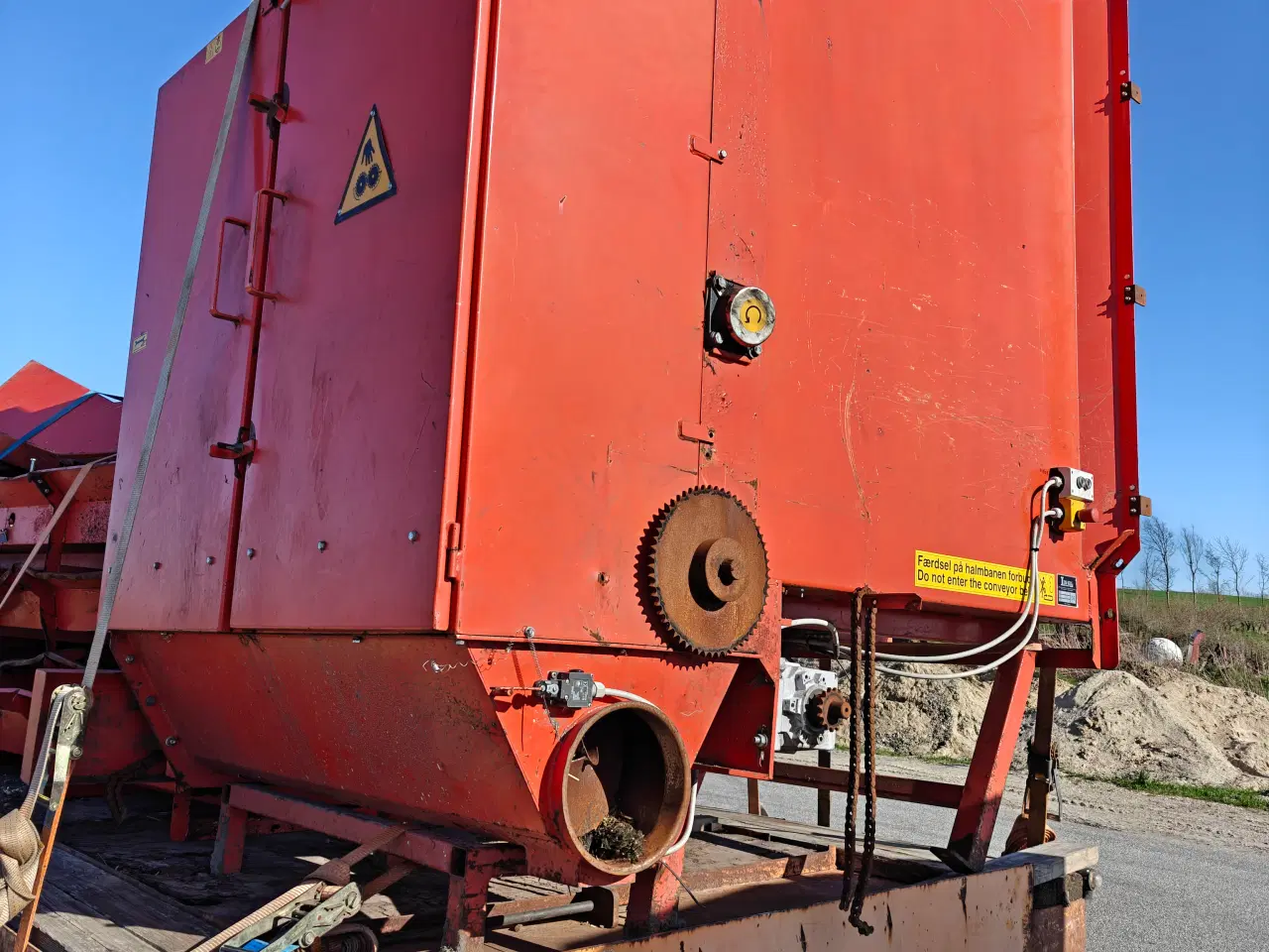 Billede 10 - Linka halmoprivet til bigballer