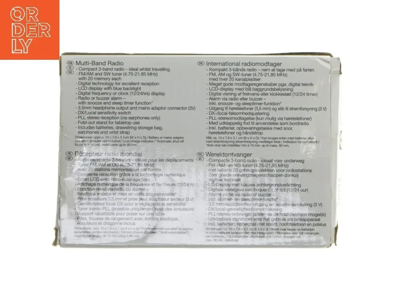 Billede 3 - SilverCrest Multi-Band Radio fra SilverCrest (str. 13x8 cm)