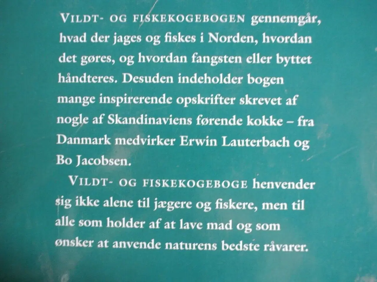 Billede 2 - vildt- og fiskekogebogen. med smudsomslag, red. af