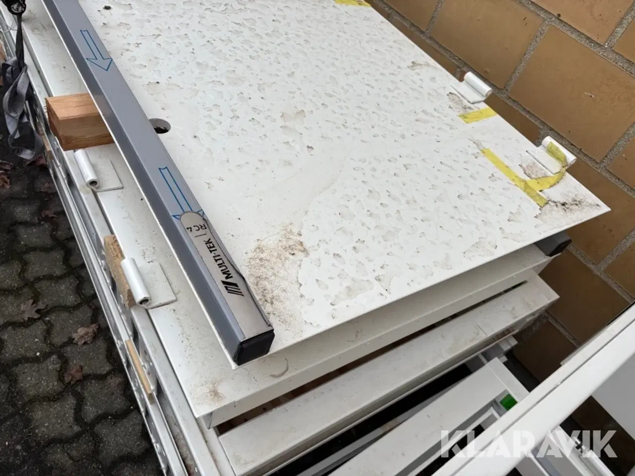 Billede 8 - Branddøre med karme 2 styk Multi-tex