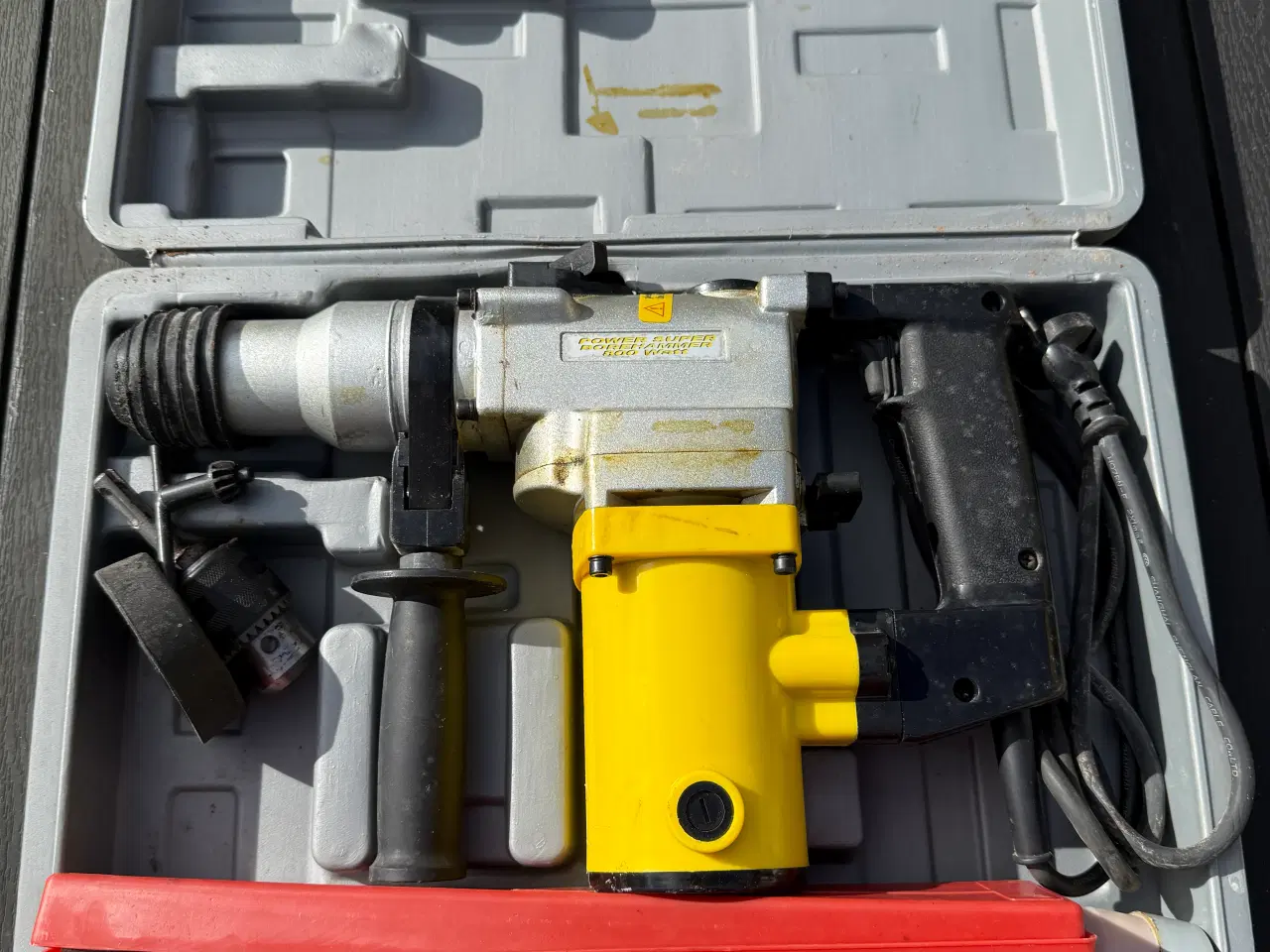 Billede 1 - Borehammer og vinkelsliber i fornuftig stand