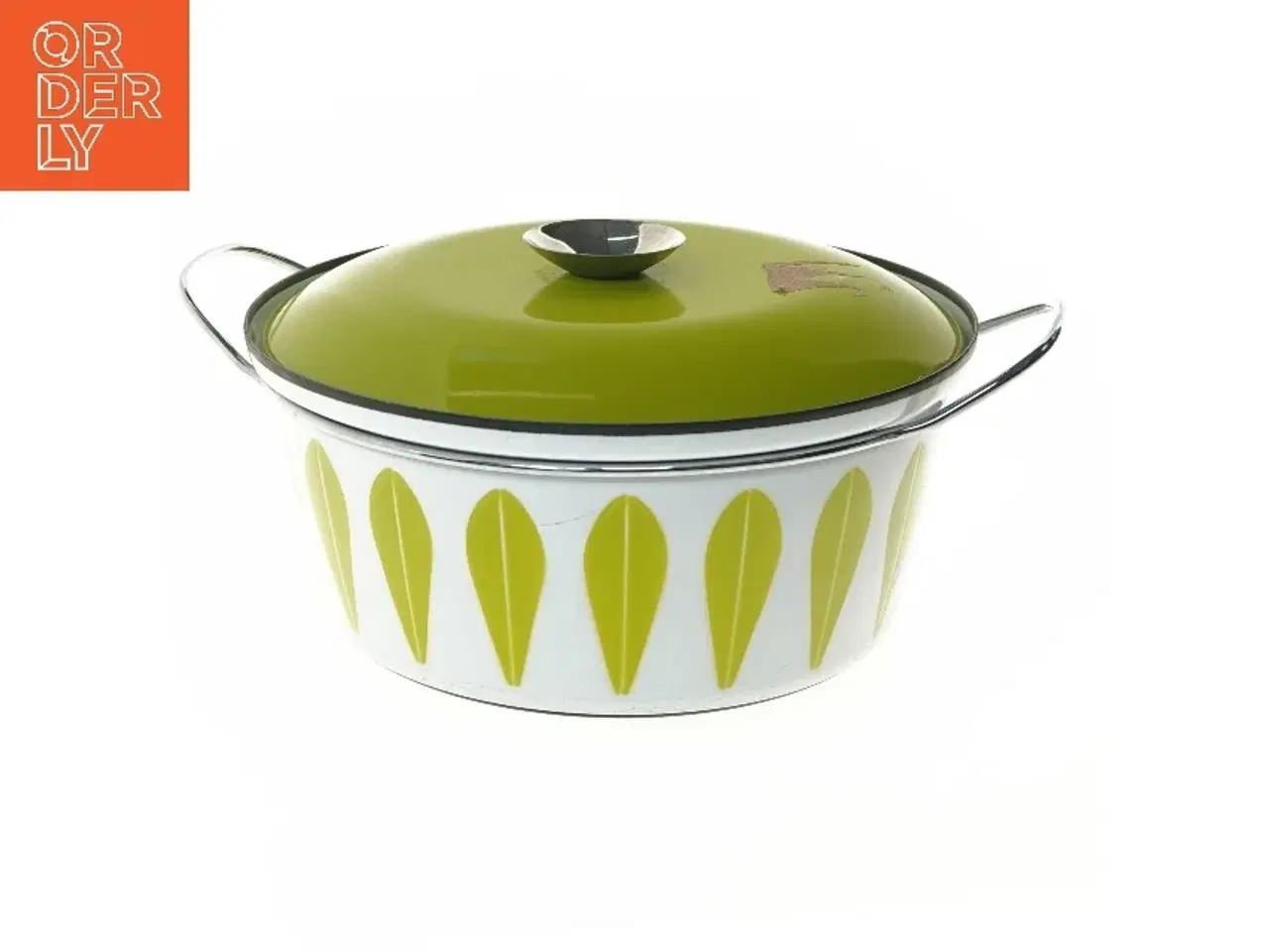 Billede 1 - Lotus Lyngby Retro gryde med låg, den originale (str. Ø 27 cm længde 13 cm)