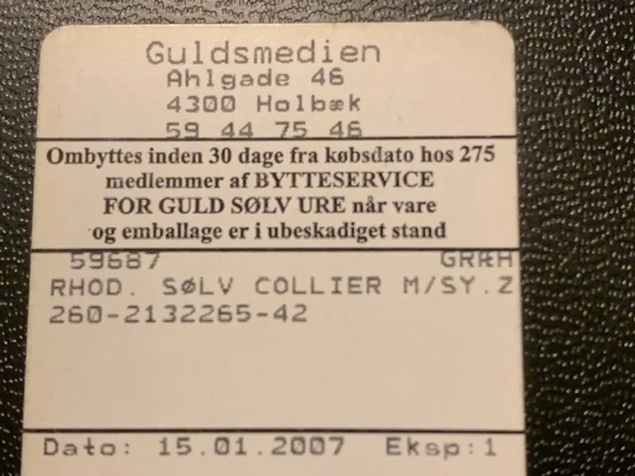 Billede 11 - Halskæde i rhodineret sølv collier med zirconia