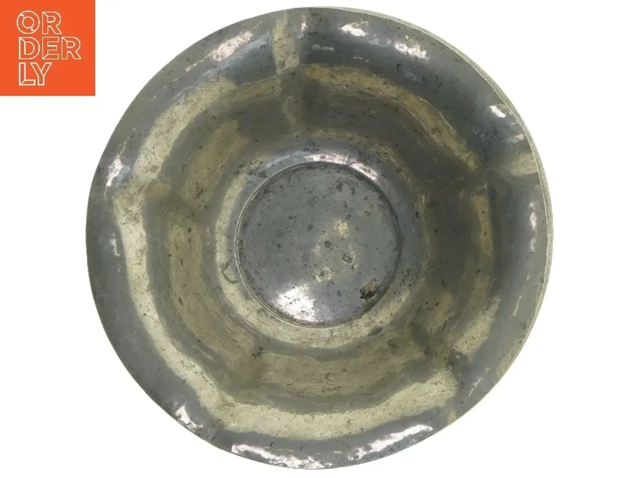 Billede 5 - Sæt af 3 metal fade og skåle (str. ø 22, ø 21, ø 14 cm)