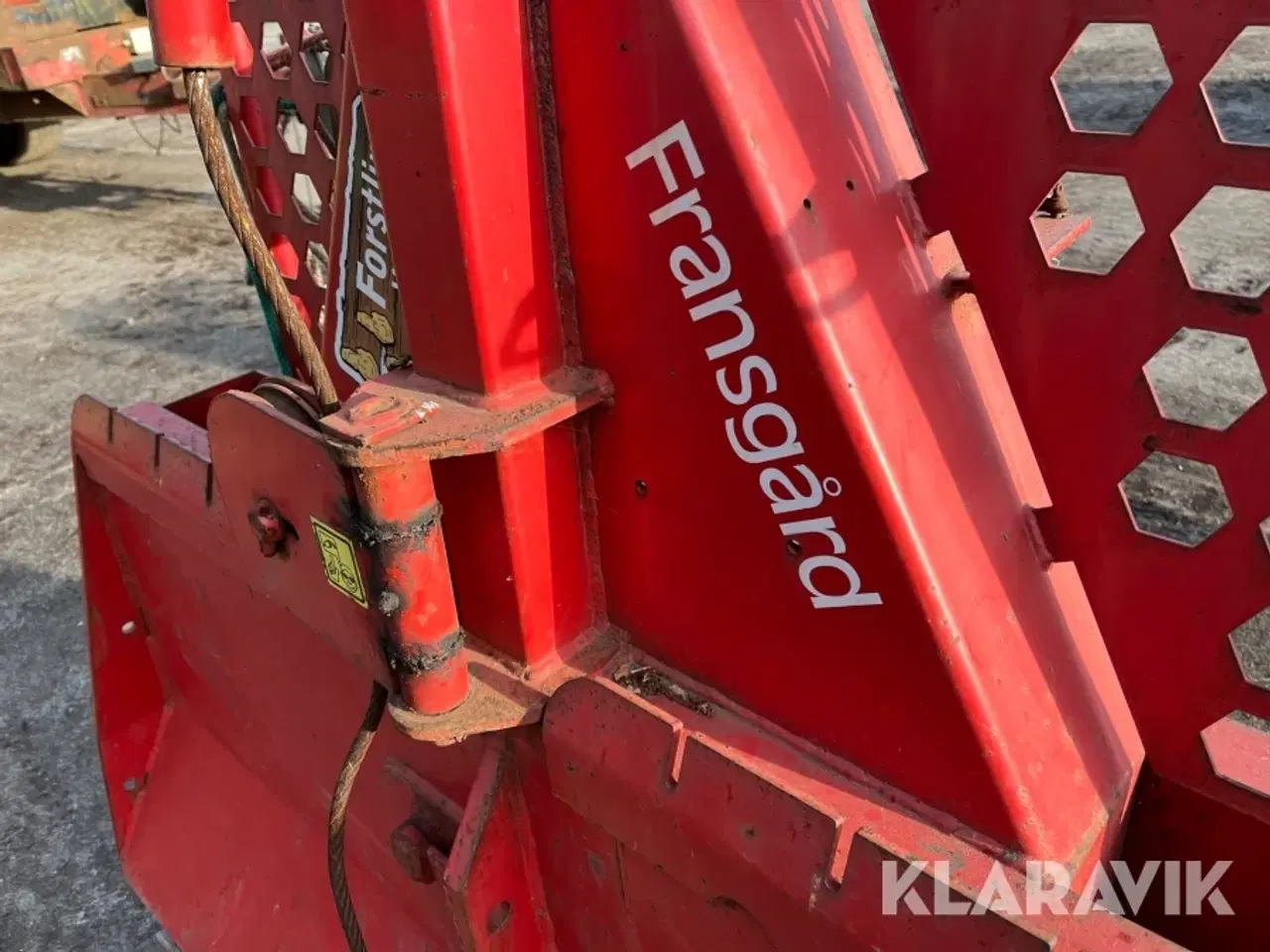 Billede 8 - hydraulisk skovspil Fransgård W-4011