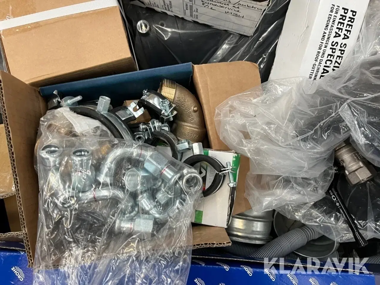 Billede 7 - Lot - unidrain, håndklædetørrer, rør og øvrigt - 2 paller