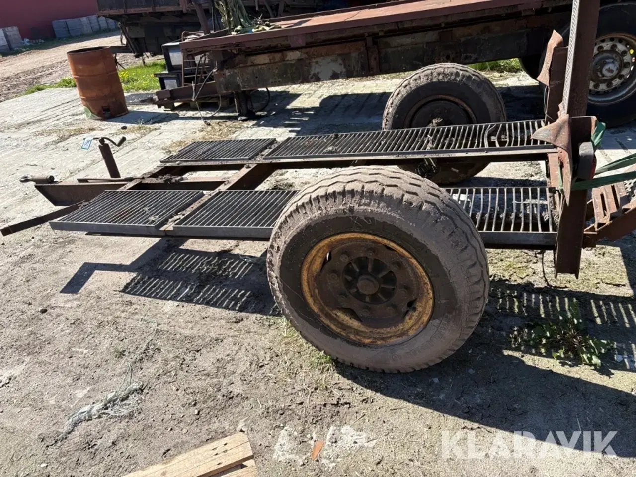 Billede 7 - Maskintrailer med landbrugstræk