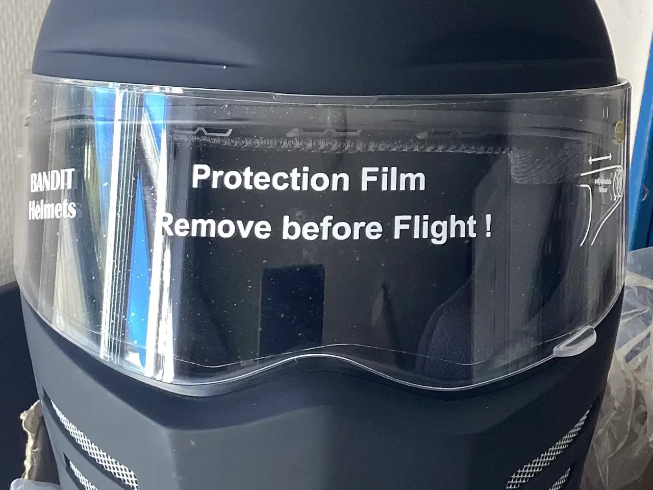 Billede 1 - Bandit Fighter hjelm