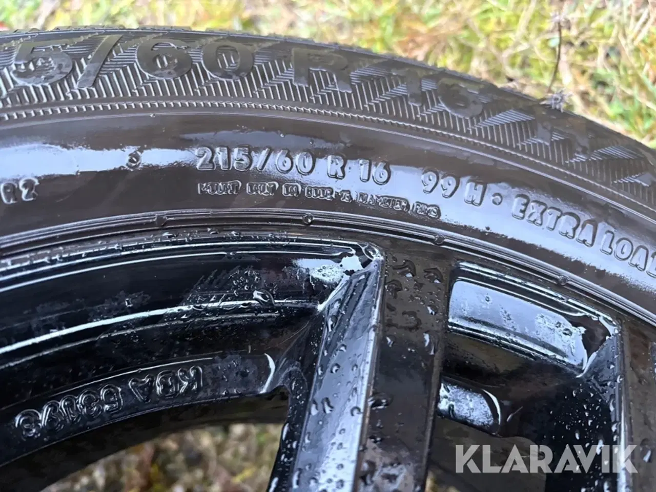 Billede 3 - Alufælge med dæk Rial / Gislaved