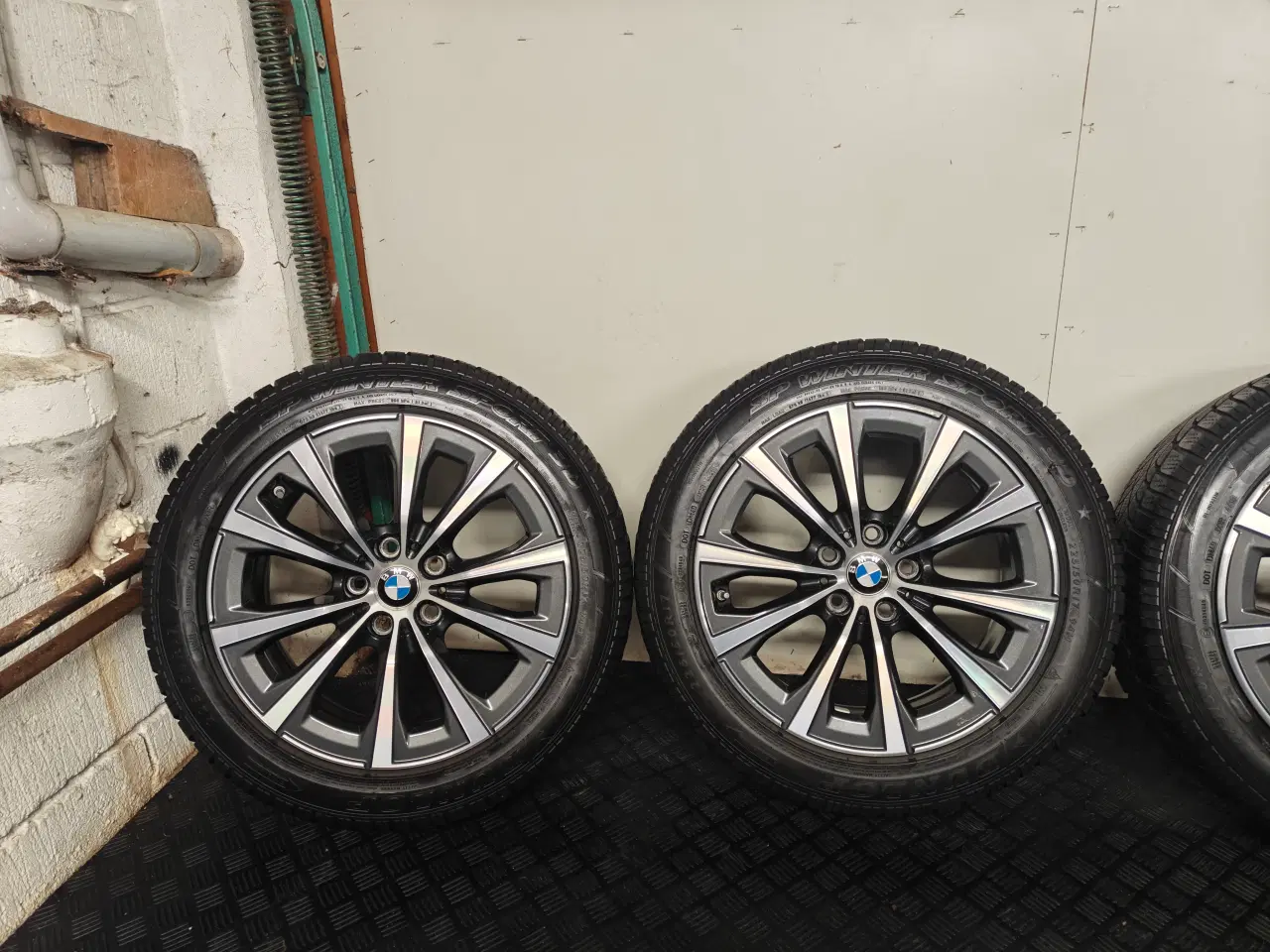 Billede 4 - 5x112 bmw fælge 17 vinterdæk 3200kr kan leveres 