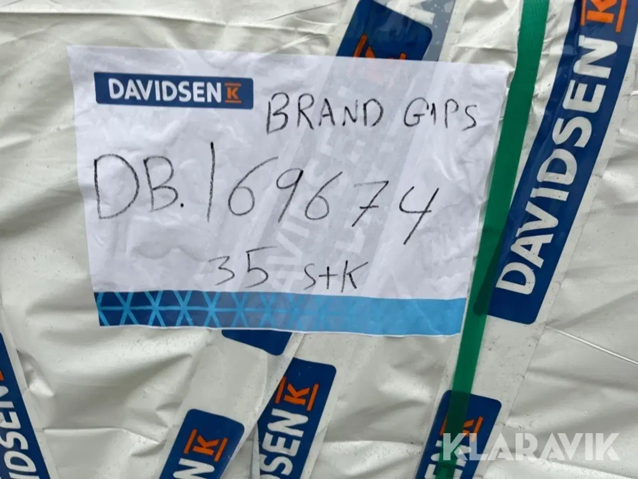 Billede 3 - Gips Knauff Vådrum/Brand 65 styk