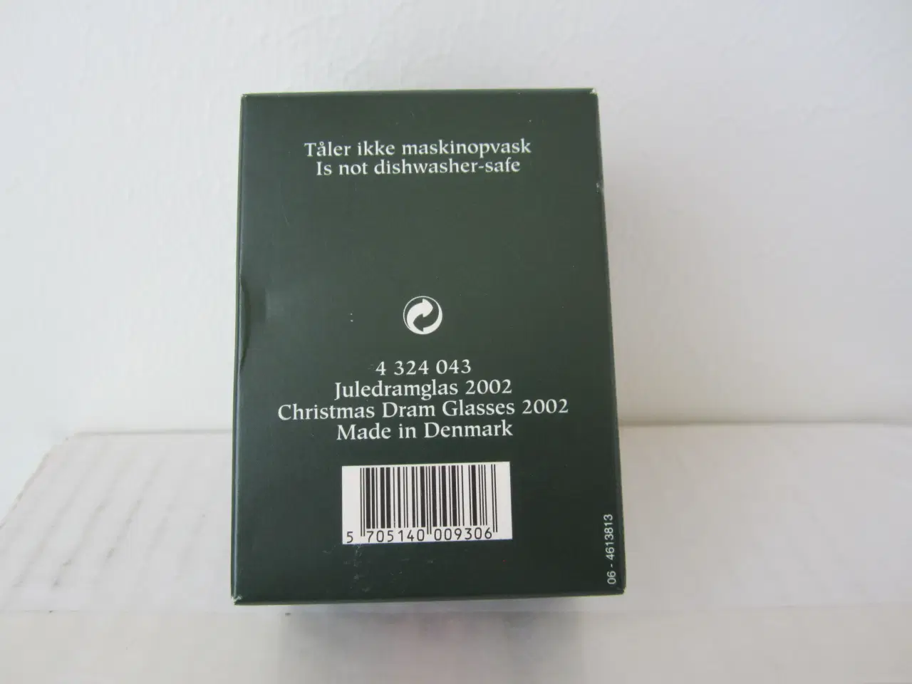 Billede 2 - 2002 Holmegaard jule dramglas.