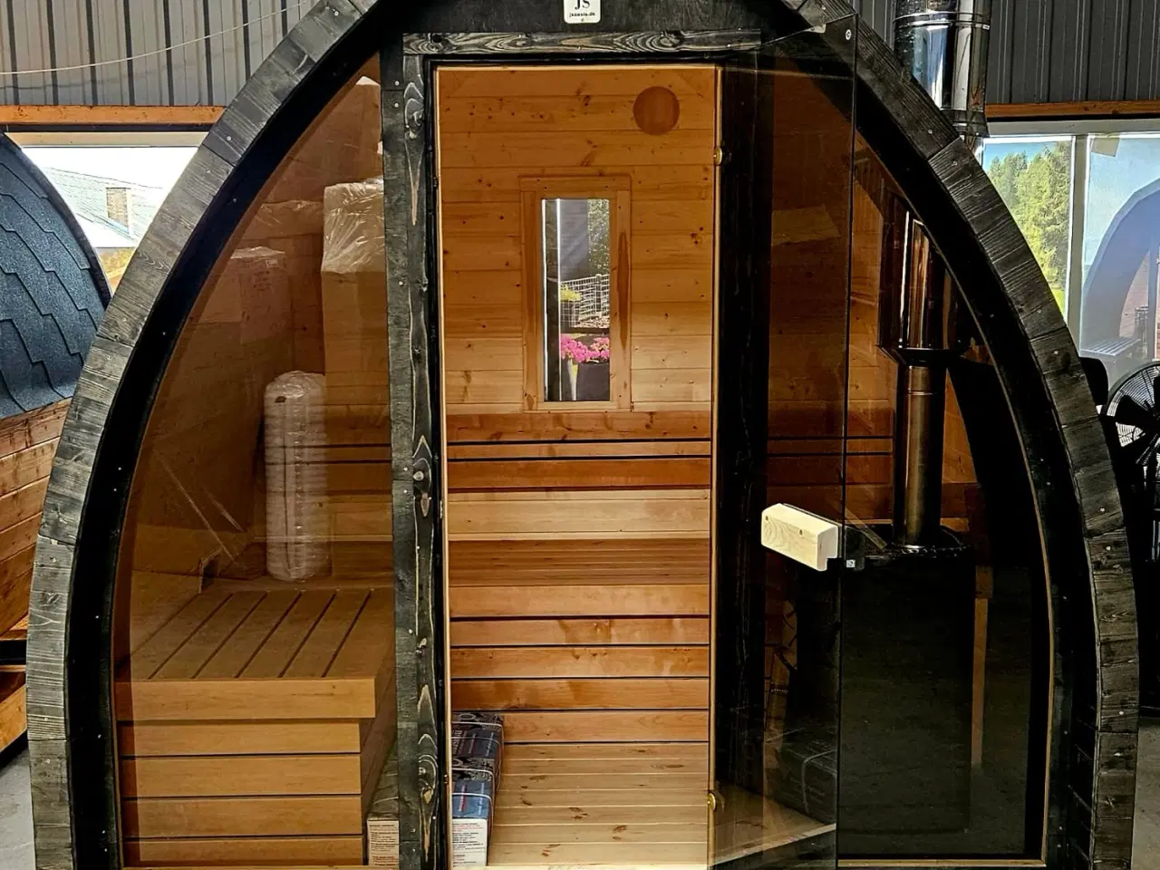 Billede 9 - (Skarp pris) Arkformet 200cm sauna til 4-5 person