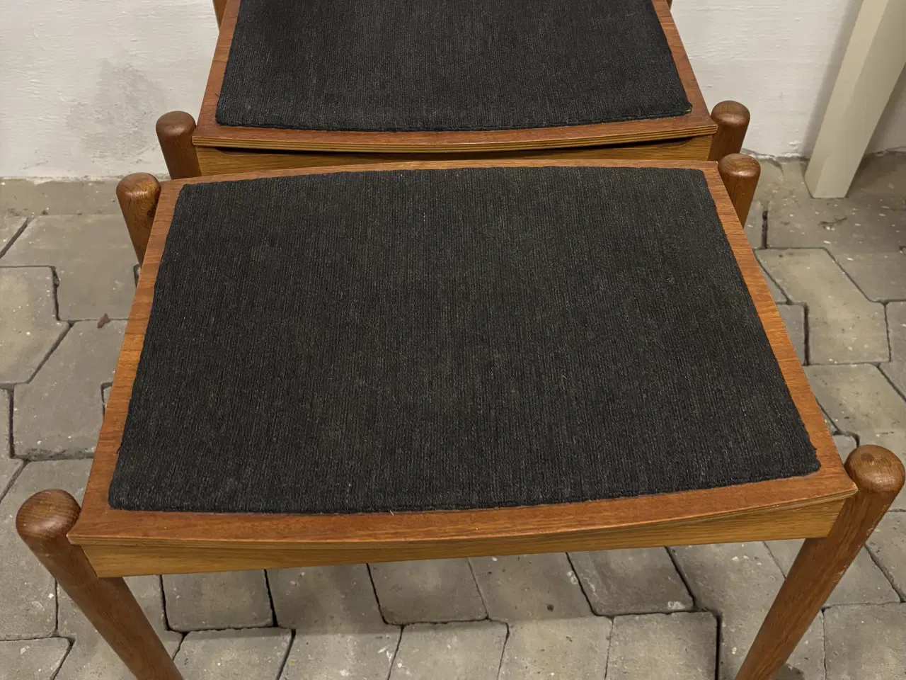 Billede 2 - To retro skamler – charmerende og stilfulde