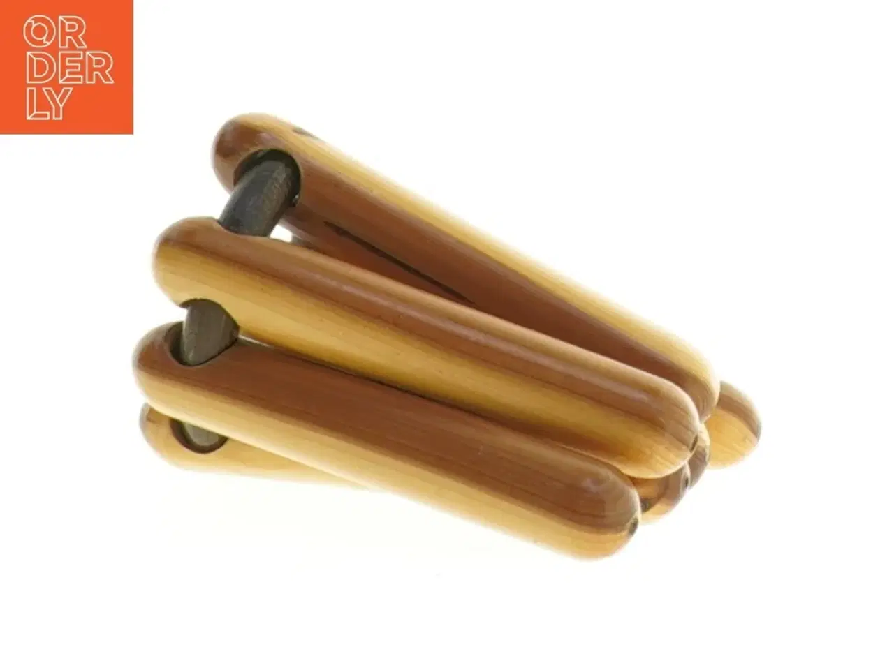 Billede 4 - Foldbar Varmebrik i træ (str. Ø 18,5 cm)