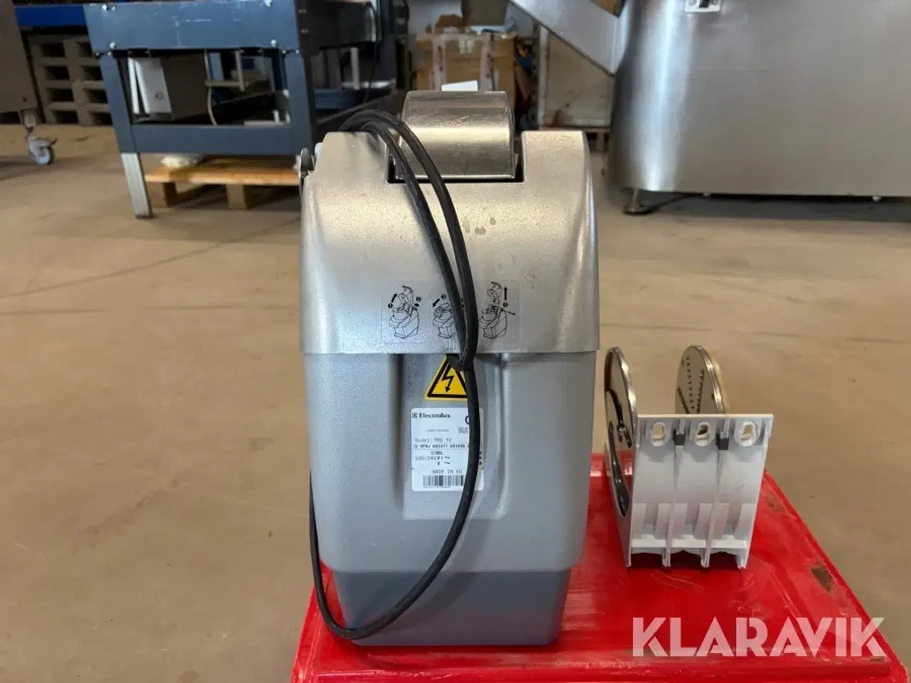 Billede 4 - Grønthakker Electrolux TRS 1V inkl blandet knive