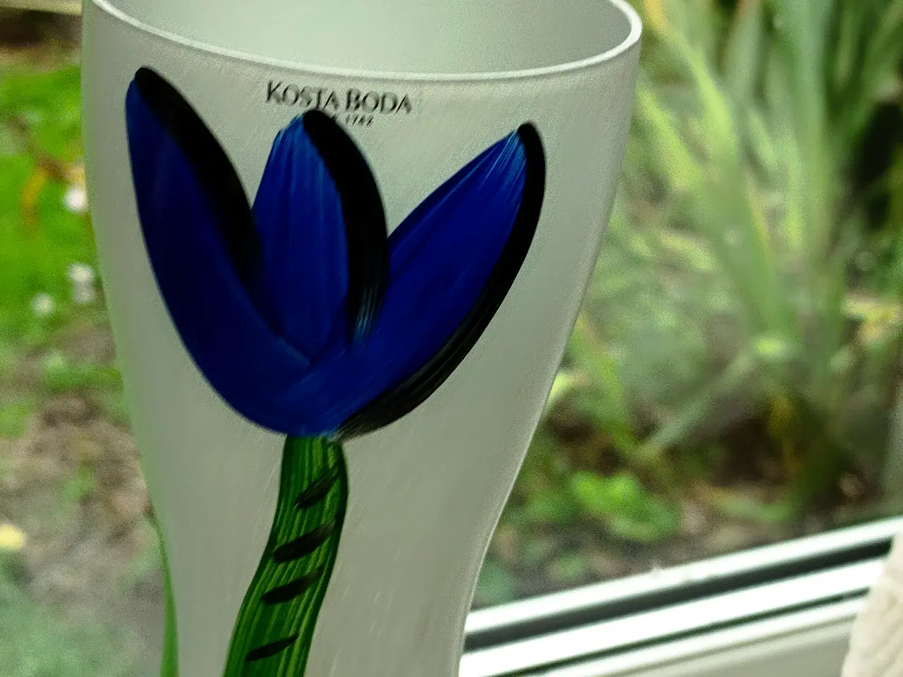 Billede 4 - Ulrica Hydman-Vallien 'Tulipa' kunstglas vase nr. 