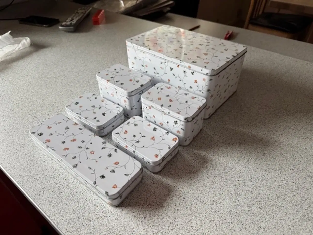 Billede 2 - Metalæsker 6 stk.