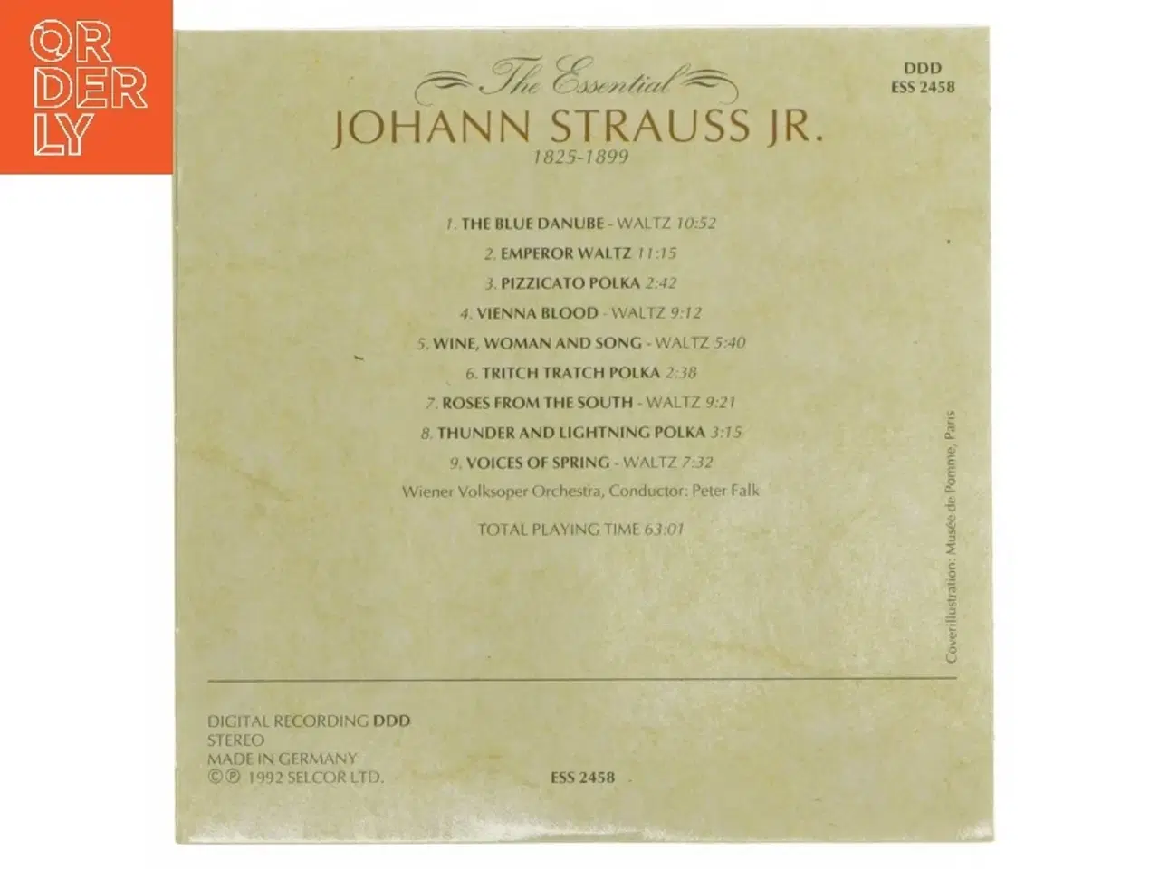 Billede 2 - The Essential Strauss CD