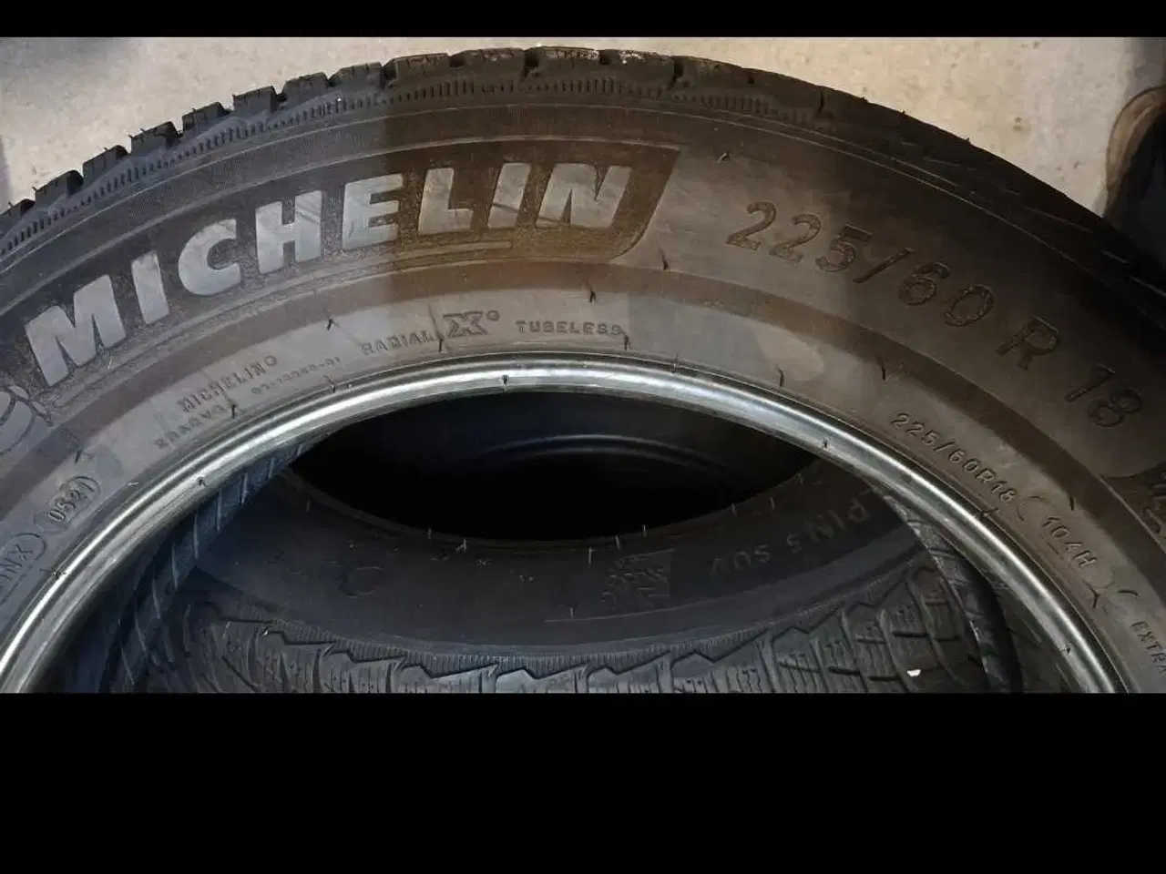 Billede 1 - 4 stk Michelin vinterdæk 