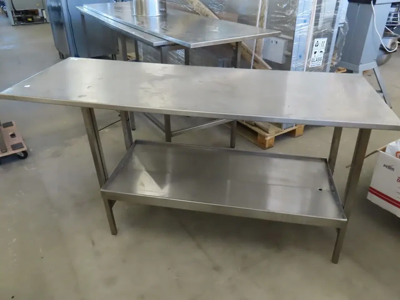 Billede 1 - Bord i rustfrit stål