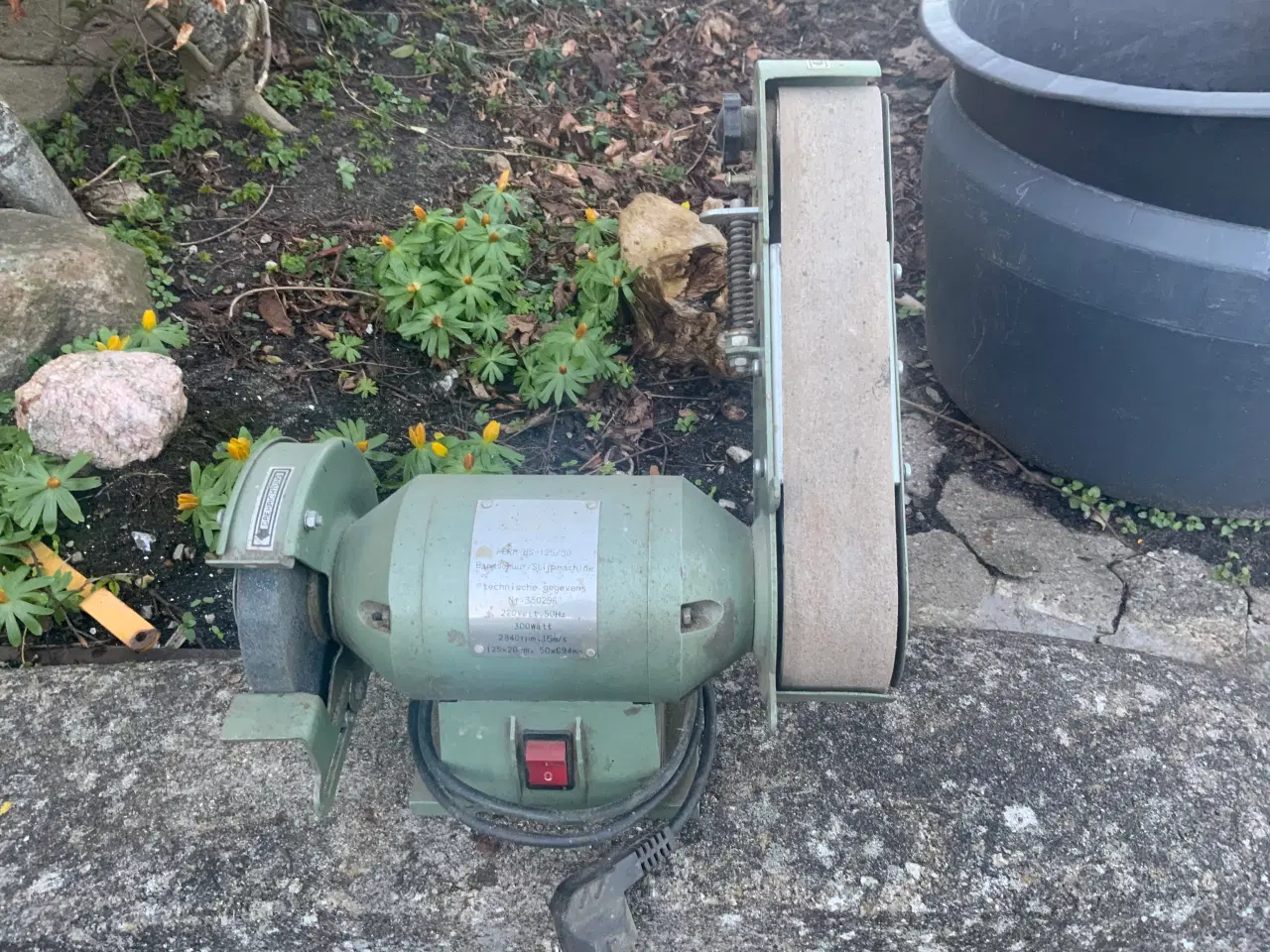 Billede 1 - Båndsliber og slibesten