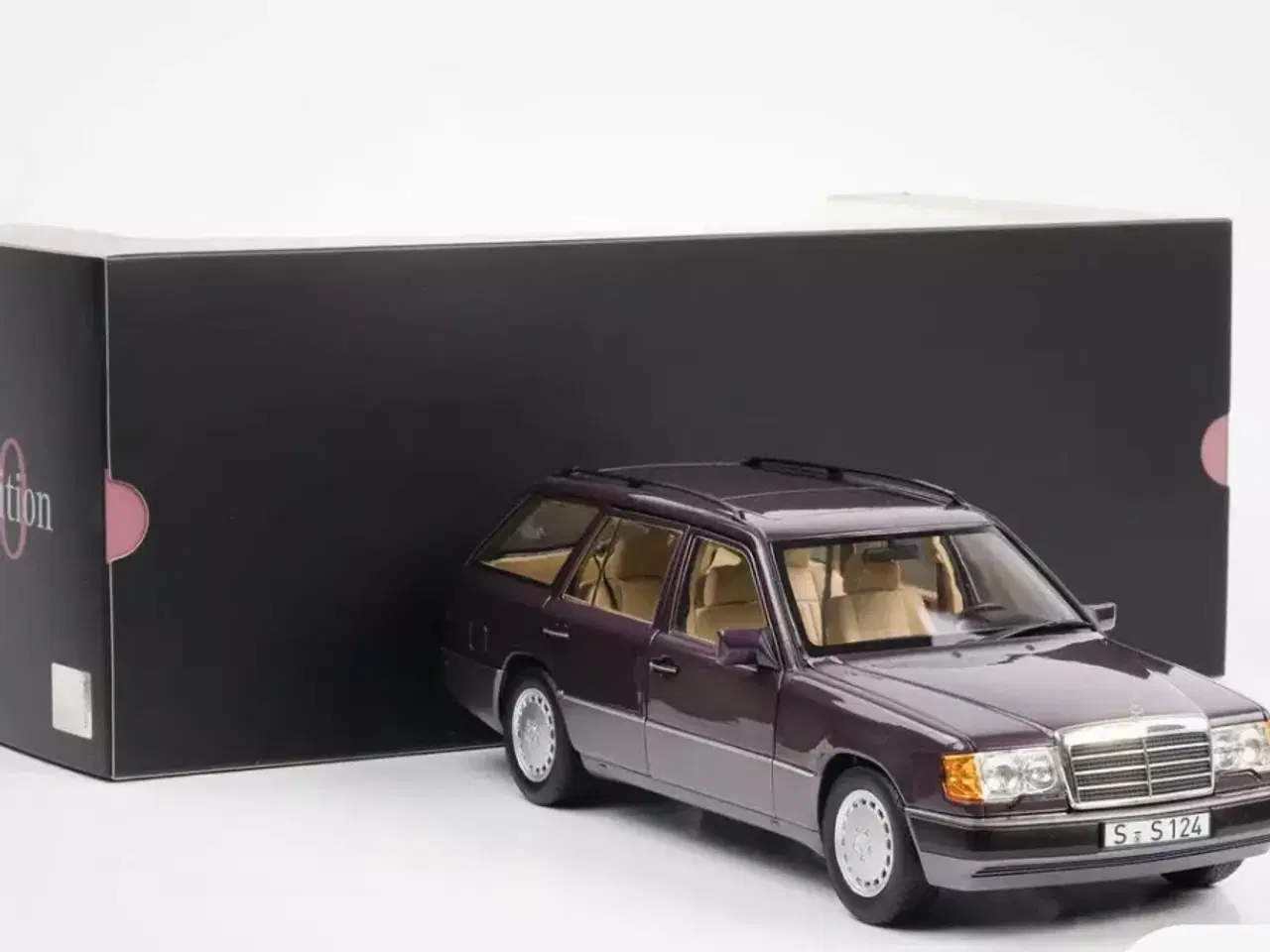 Billede 5 - 1:18 Mercedes 300D S124 StCar 1983