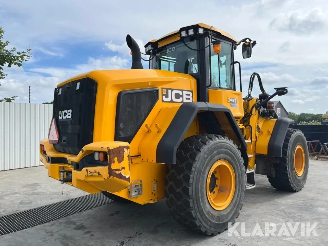 Billede 3 - Gummiged JCB 427 Agri