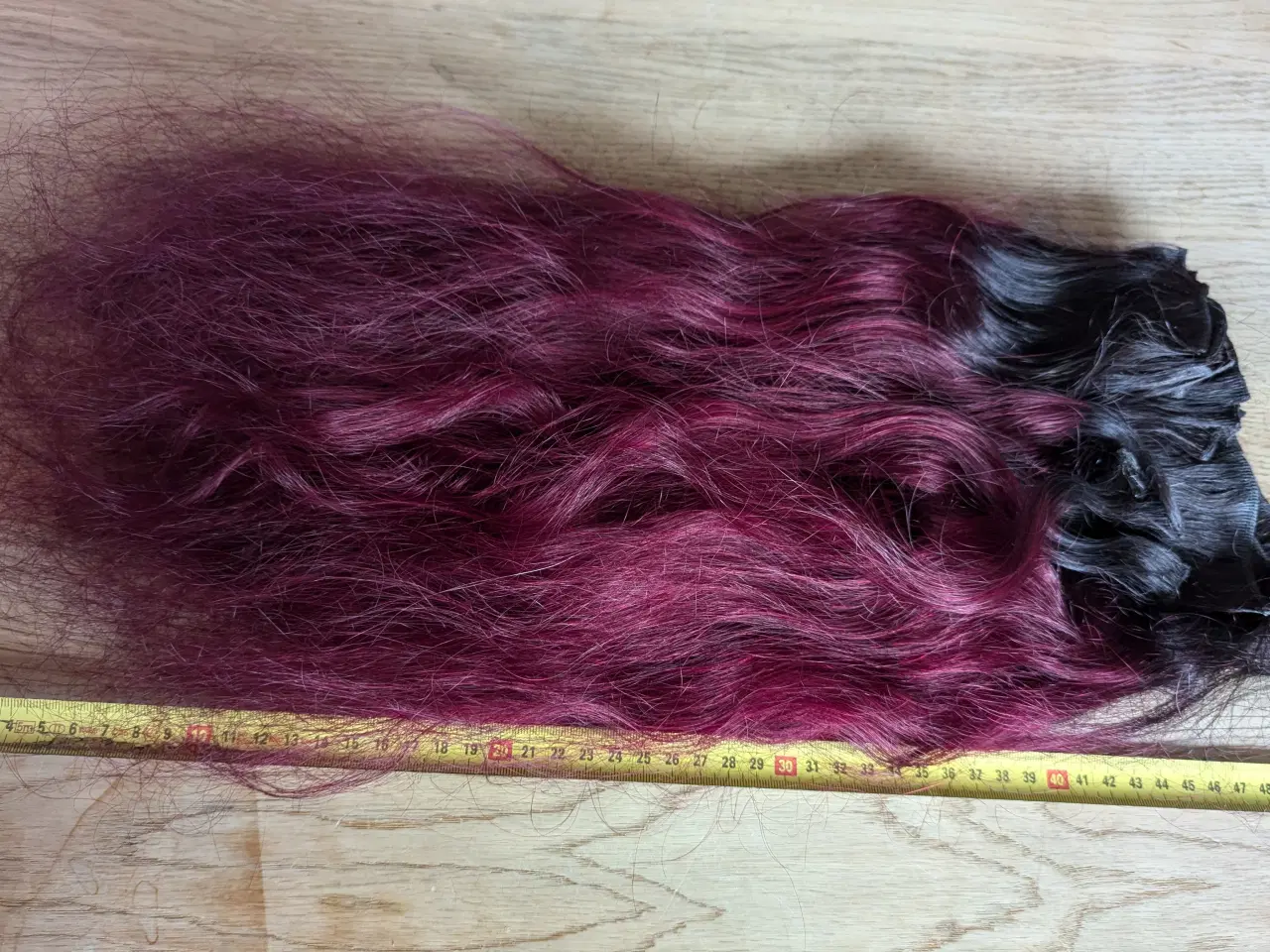 Billede 3 - Human hair extensions 50 cm