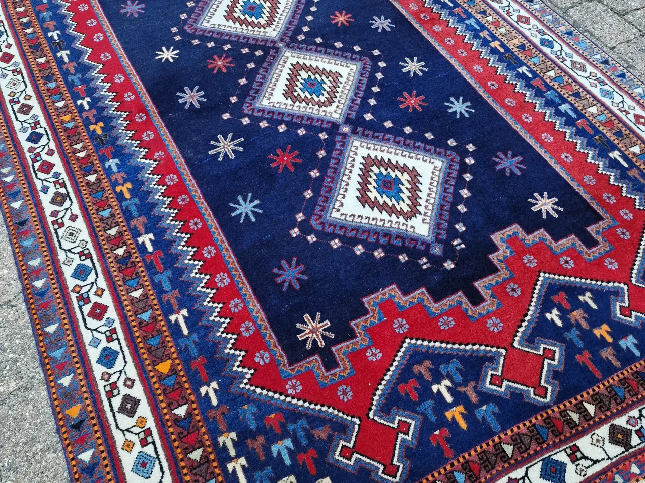 Billede 7 - Vintage afshar nomader tæppe.