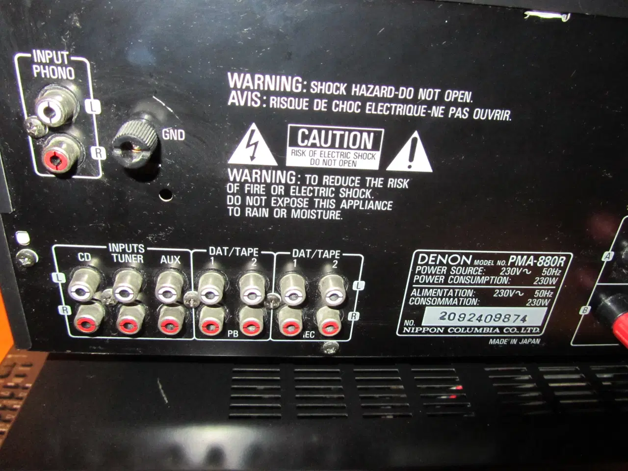 Billede 4 - DENON PMA 880R  2X80W RMS