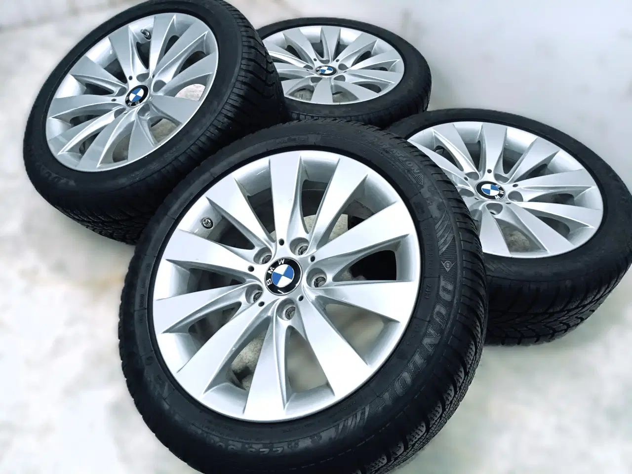 Billede 2 - 5x120 17" ET37 nav 72,6ø BMW vintersæt inkl.TPMS
