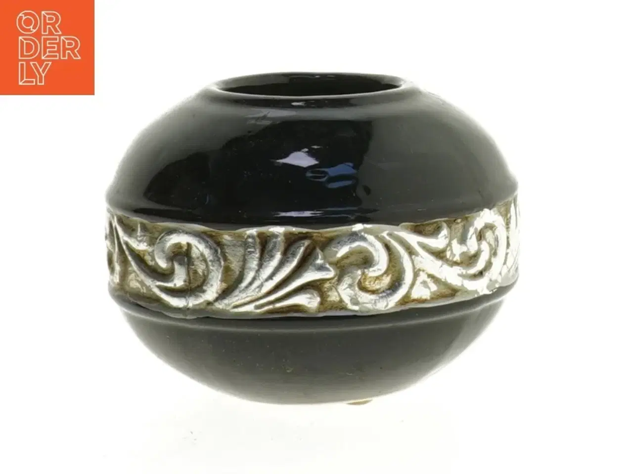 Billede 1 - Dekorativ vase (str. Ø 11 cm)