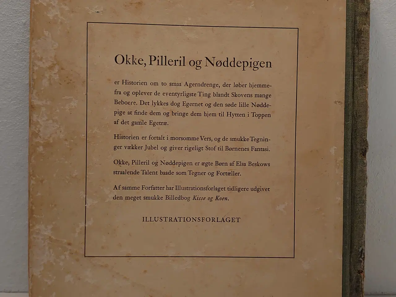 Billede 2 - Elsa Beskow: Okke, Pilleril og Nøddepigen.Udg.1946