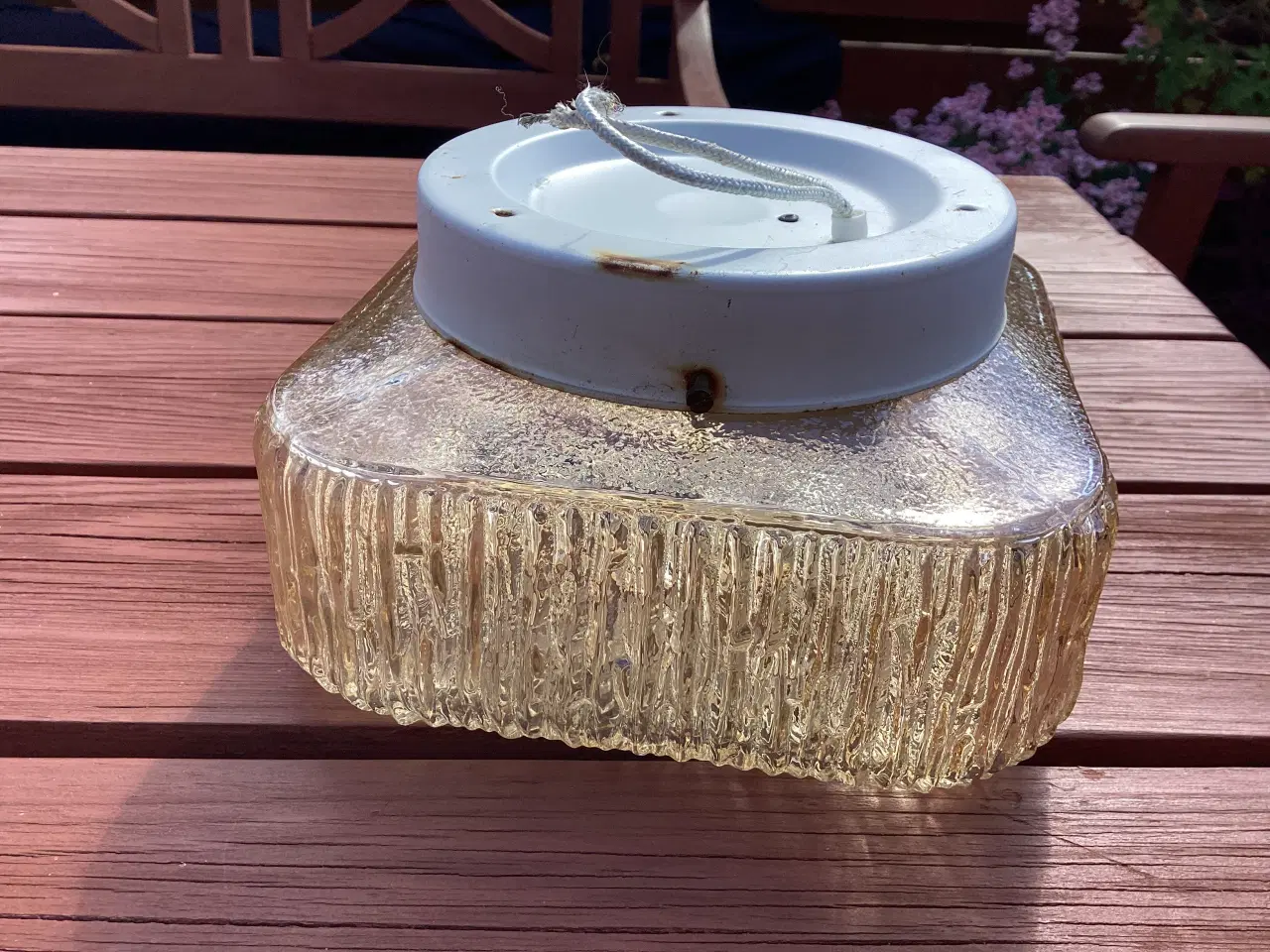 Billede 2 - Ældre loftslampe- Plafond