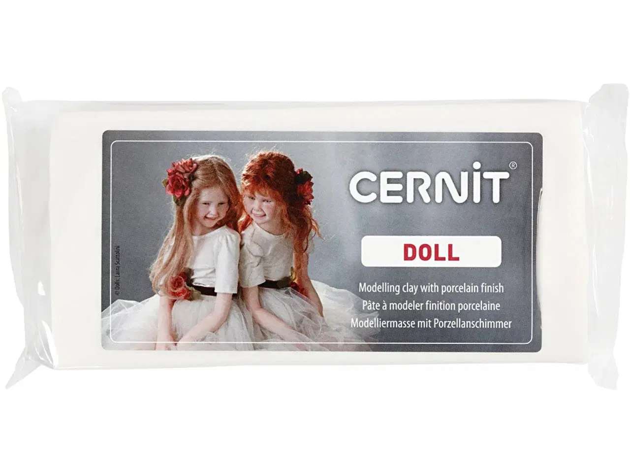 Billede 1 - Cernit, hvid, 500g/ 1 pk.