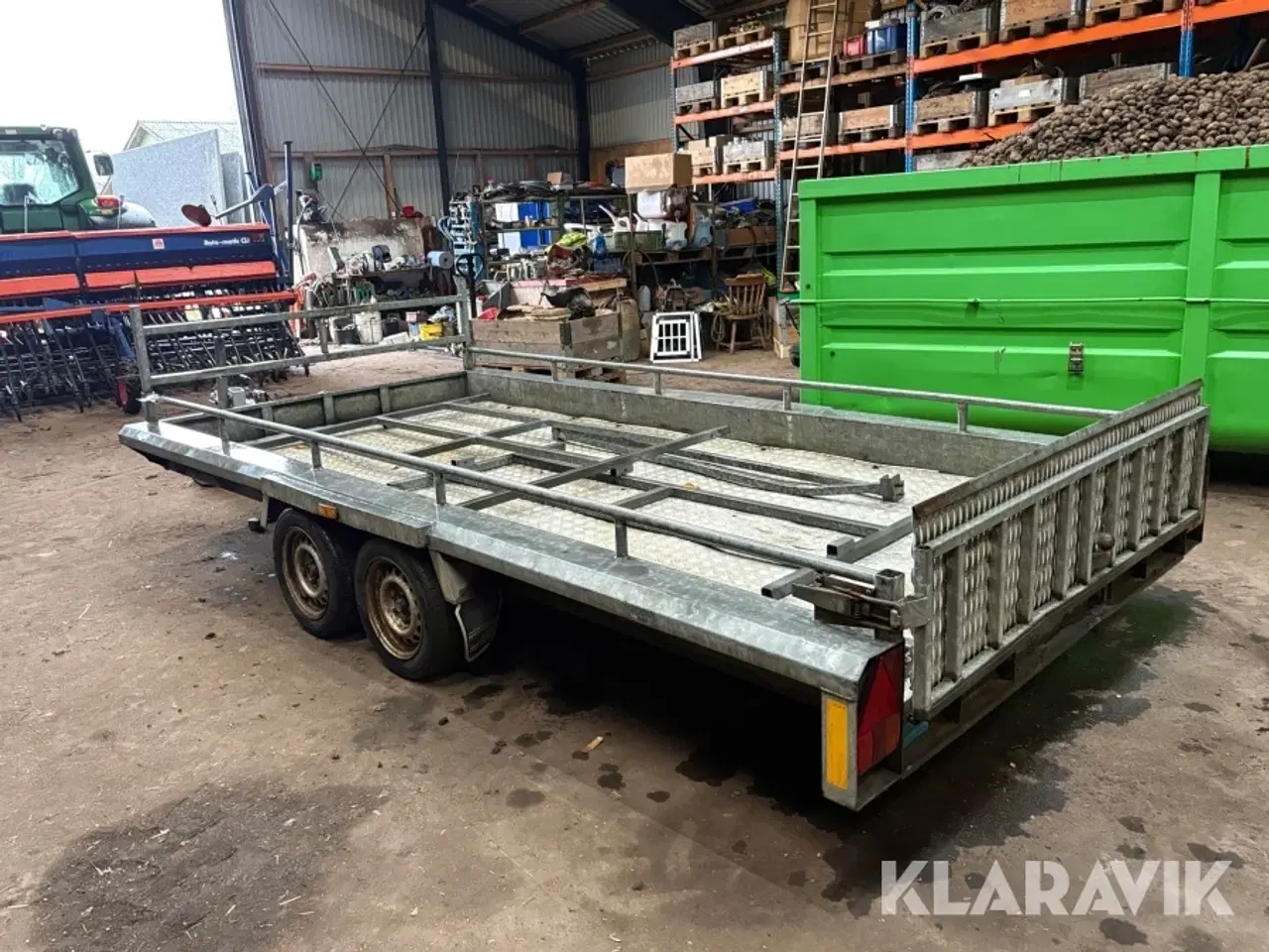 Billede 3 - Maskintrailer Hapert H3500